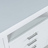 Auburn Hills White 60 Console - Ornate Home