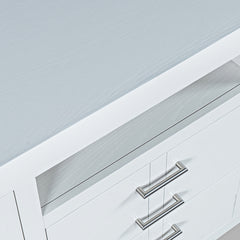 Auburn Hills White 60 Console - Ornate Home