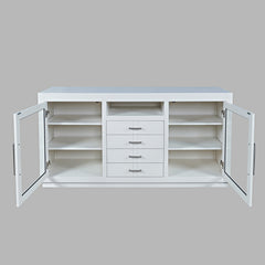 Auburn Hills White 60 Console - Ornate Home