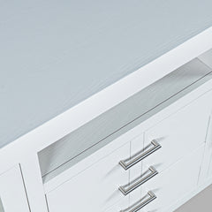 Auburn Hills White 70 Console - Ornate Home