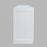 Auburn Hills White 70 Console - Ornate Home