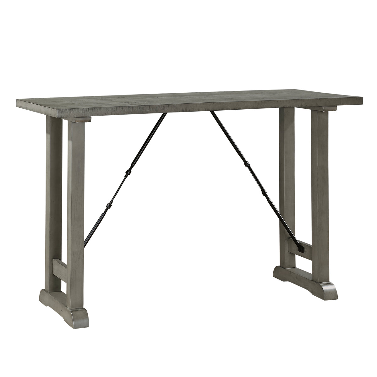 Auburndale Gray 5pc Dining Set - Ornate Home