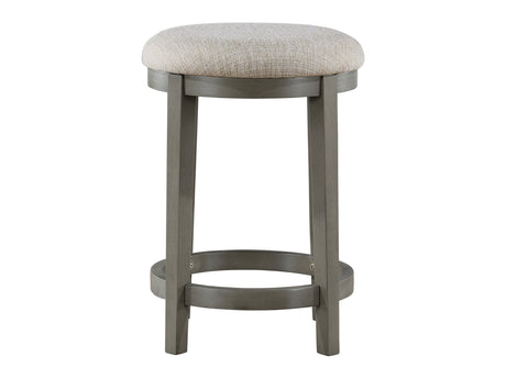 Auburndale Light Gray Counter Height Stool - Ornate Home