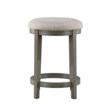 Auburndale Light Gray Counter Height Stool - Ornate Home