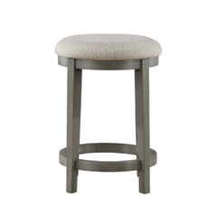 Auburndale Light Gray Counter Height Stool - Ornate Home