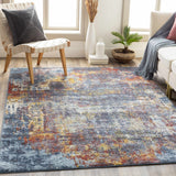 Auckley Colorful Abstract Area Rug - Ornate Home