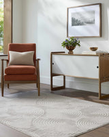 Aucoin Taupe 3D Rainbow Washable Area Rug - Ornate Home