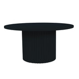 Auden Black 60 Dining Table - Ornate Home