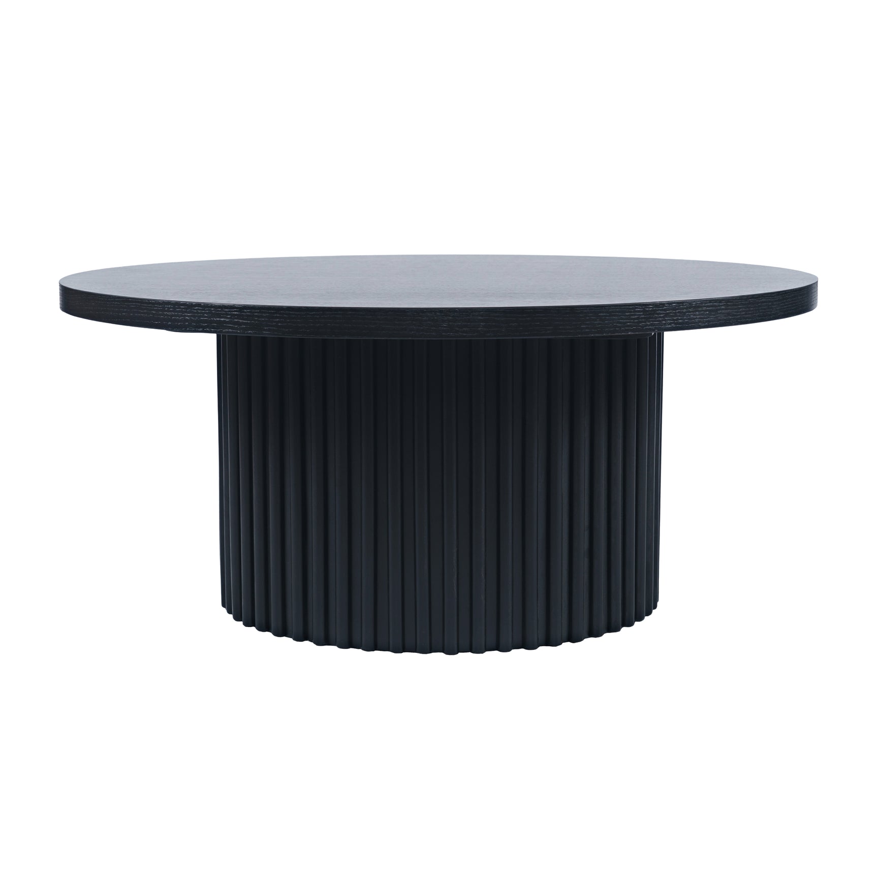 Auden Black Round Cocktail Table - Ornate Home