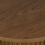 Auden Chestnut Round Cocktail Table - Ornate Home