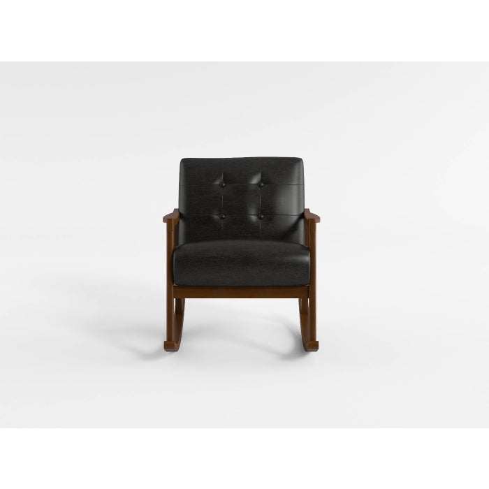 Auden Dark Walnut Rocking Chair - Ornate Home