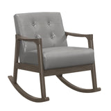 Auden Light Gray Rocking Chair - Ornate Home