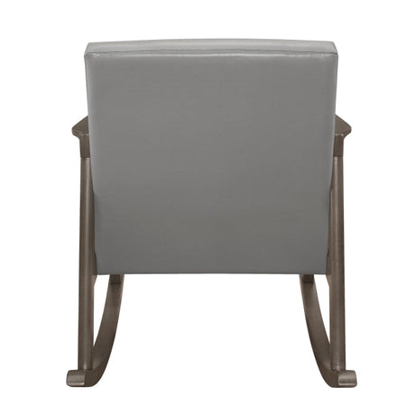 Auden Light Gray Rocking Chair - Ornate Home