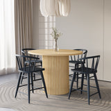 Auden Natural 48 Counter Dining Table - Ornate Home