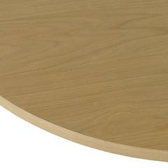 Auden Natural 60 Dining Table w/ 6 Tate Chairs - Ornate Home