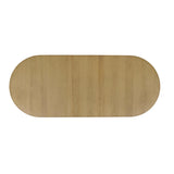 Auden Natural 101 Double Ped Dining Table - Ornate Home