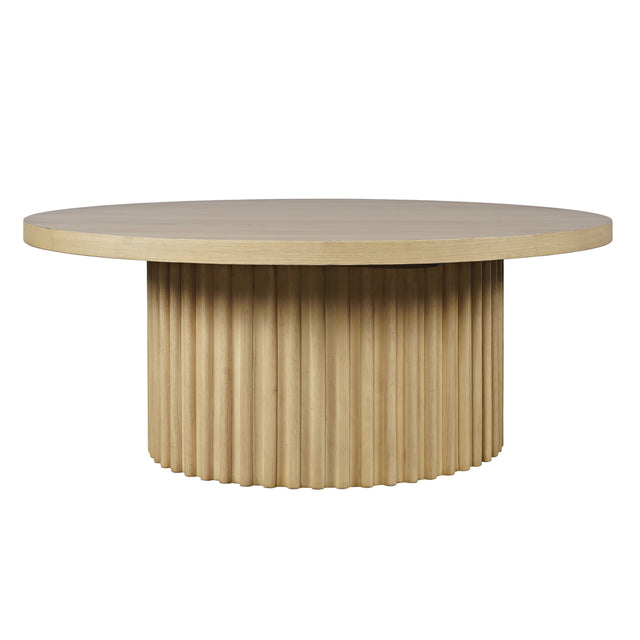 Auden Natural Round Cocktail - Ornate Home
