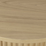 Auden Natural Round Cocktail - Ornate Home