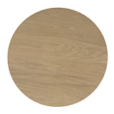 Auden Natural Round End Table - Ornate Home