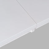 Auden White 101 Double Ped Dining Table - Ornate Home