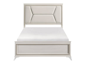 Audra White California King Bed - Ornate Home