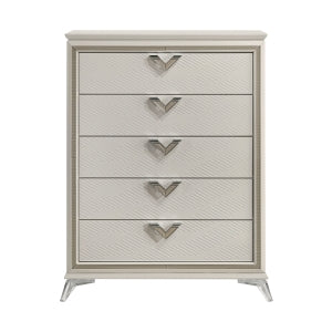 Audra White Chest - Ornate Home