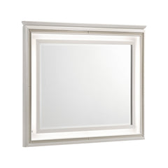 Audra White Mirror - Ornate Home