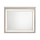 Audra White Mirror - Ornate Home