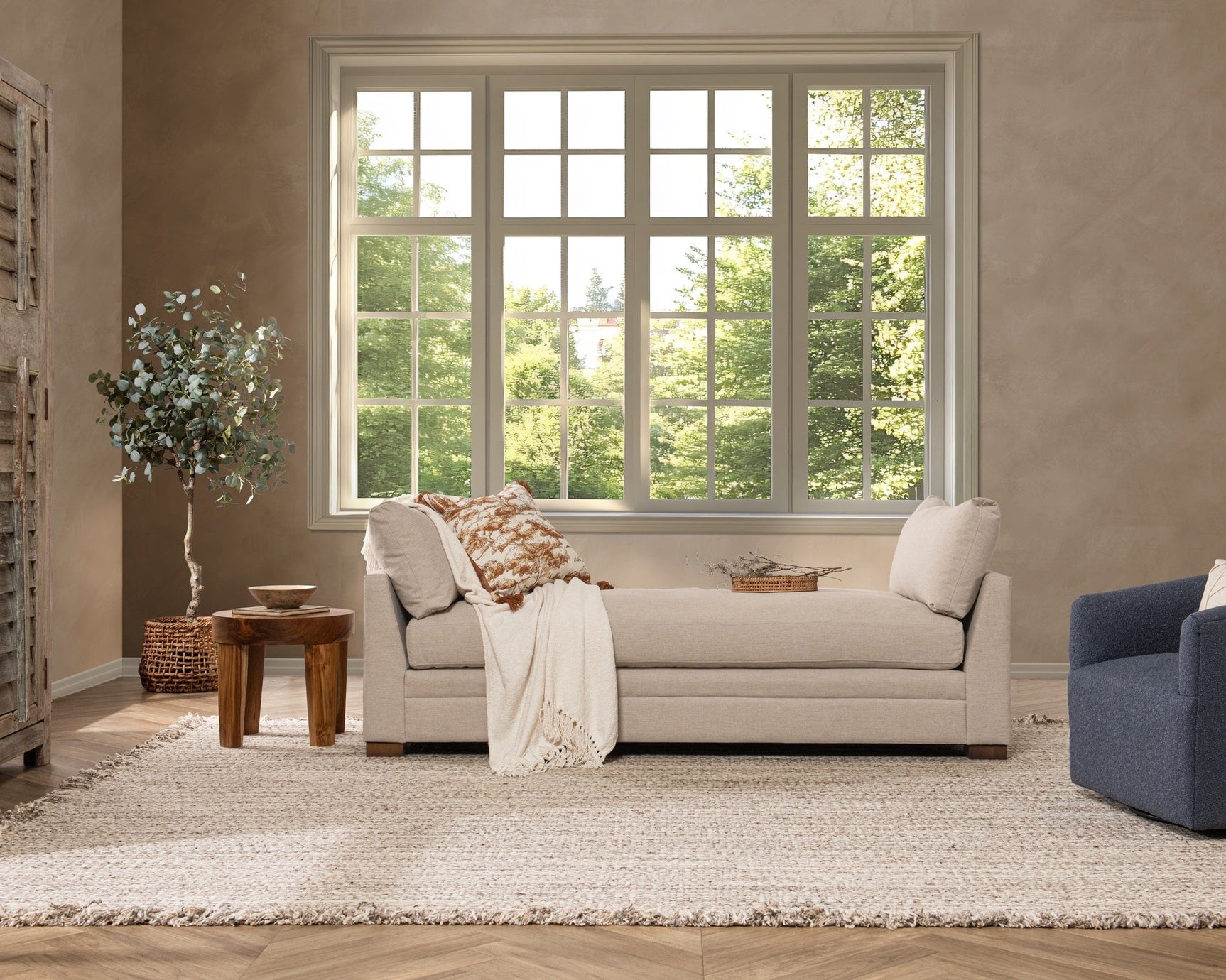 Audrey Backless Sofa - Ornate Home