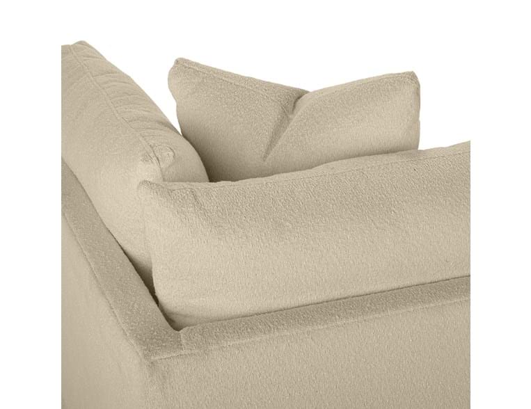 Audrey Beige Upholstered Sofa - Ornate Home