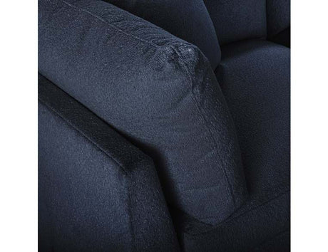 Audrey Navy Upholstered Sofa - Ornate Home