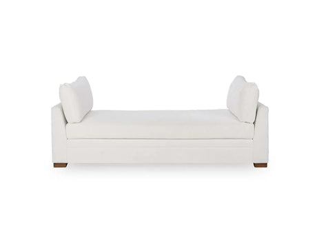 Audrey White Upholstered Daybed - Ornate Home