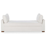 Audrey White Upholstered Daybed - Ornate Home