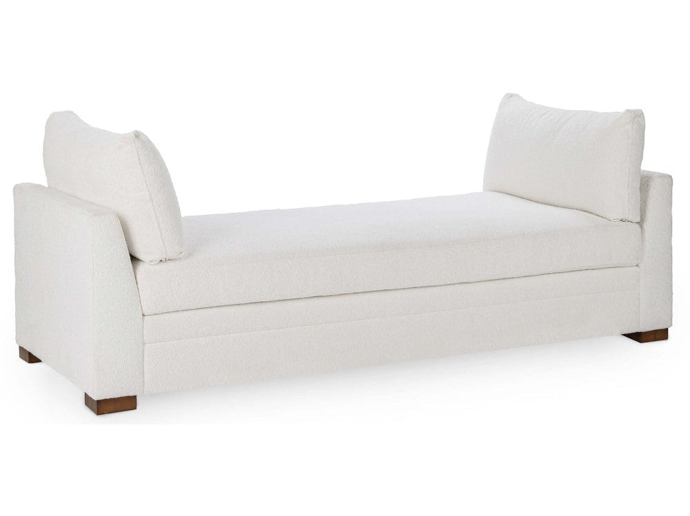 Audrey White Upholstered Daybed - Ornate Home