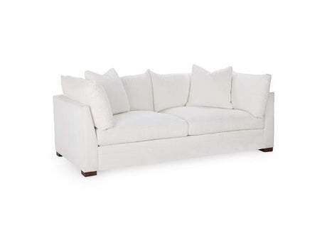 Audrey White Upholstered Sofa - Ornate Home