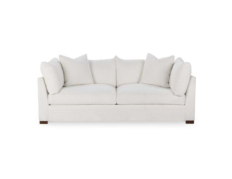 Audrey White Upholstered Sofa - Ornate Home