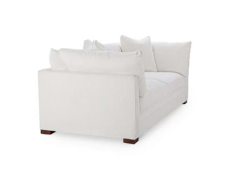 Audrey White Upholstered Sofa - Ornate Home
