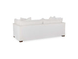 Audrey White Upholstered Sofa - Ornate Home