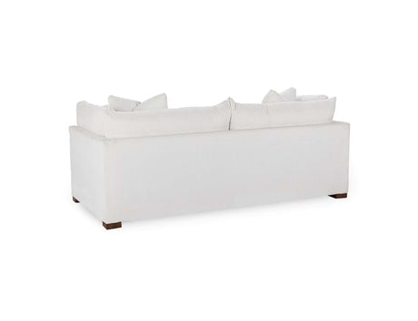Audrey White Upholstered Sofa - Ornate Home