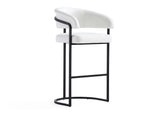 Augusta Barstool in White - Ornate Home