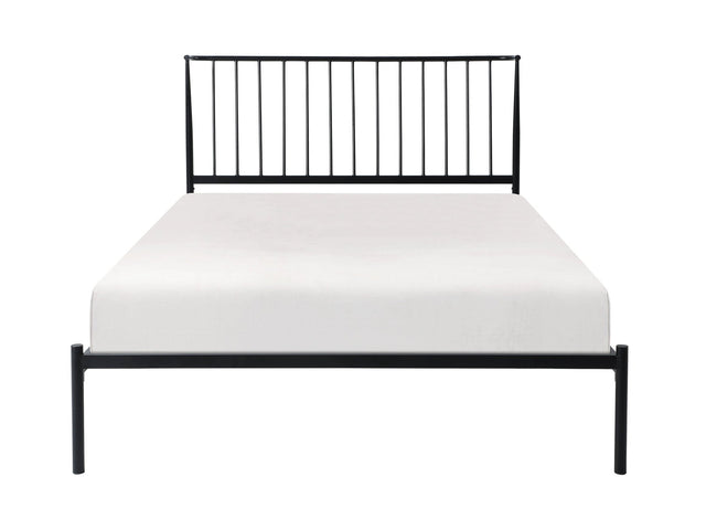 Augusta Black Full Platform Bed - Ornate Home