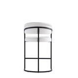 Augusta Counter Stool in White (set of 3) - Ornate Home