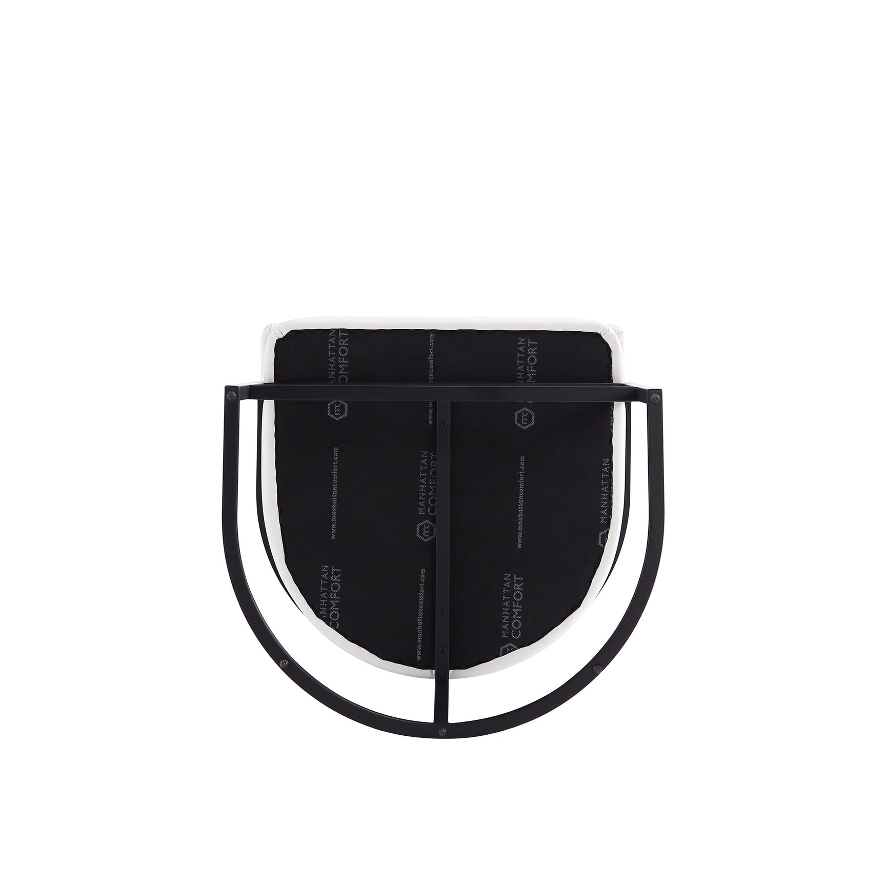 Augusta Counter Stool in White (set of 3) - Ornate Home