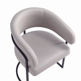 Augusta Dining Chair in Light Grey - Ornate Home