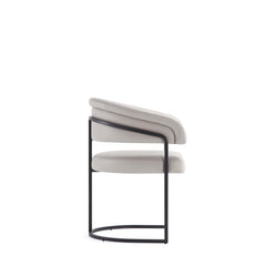 Augusta Dining Chair in Light Grey - Ornate Home