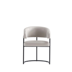 Augusta Dining Chair in Light Grey (set of 2) - Ornate Home