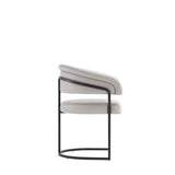 Augusta Dining Chair in Light Grey (set of 2) - Ornate Home