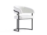 Augusta Dining Chair in White - Ornate Home