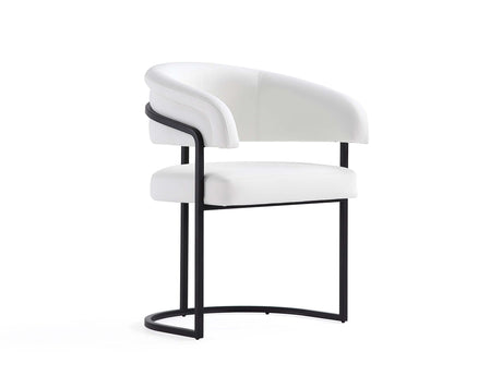Augusta Dining Chair in White - Ornate Home