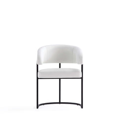 Augusta Dining Chair in White (set of 2) - Ornate Home